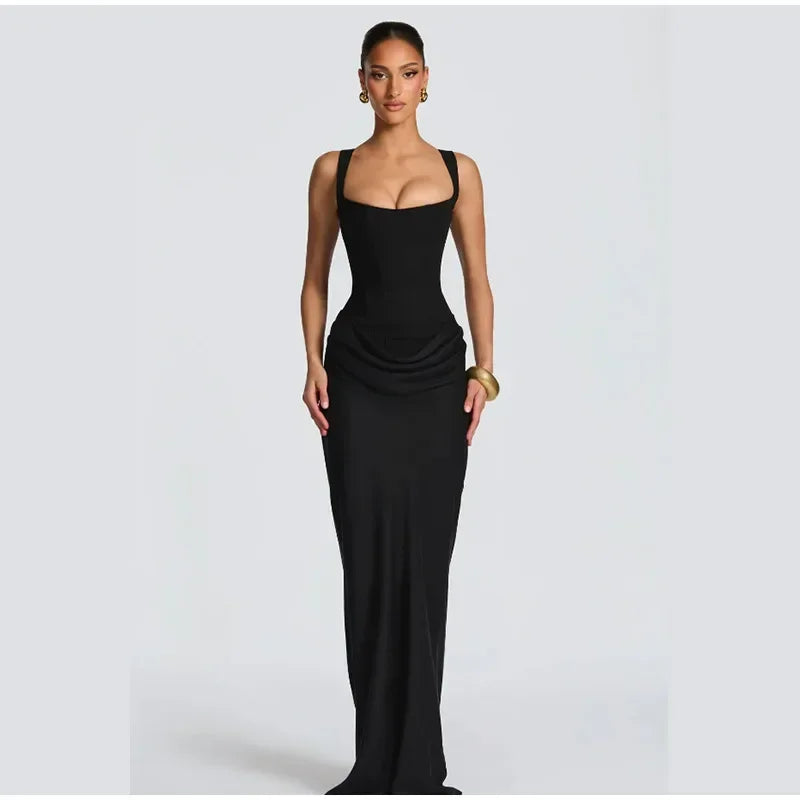 Vestido Mini Halter Sin Espalda | Plisado y Sensual | Verano 2026